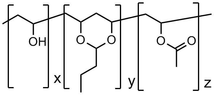 乙酸聚(乙烯酯丁醛-co-乙烯酯醇-co-乙烯酯)