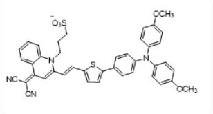 （E）-3-（2-（2-（5-（4-（双（4-甲氧基苯基）氨基）苯基）噻吩-2-基）乙烯基）-4-（二氰基亚甲基）喹啉-1（4H）基）丙烷-1-磺酸盐