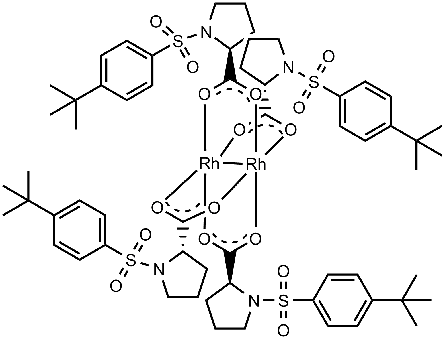 四[1-[(4-叔丁基苯基)磺酰]-(2S)-吡咯烷羧酸]二铑(II)