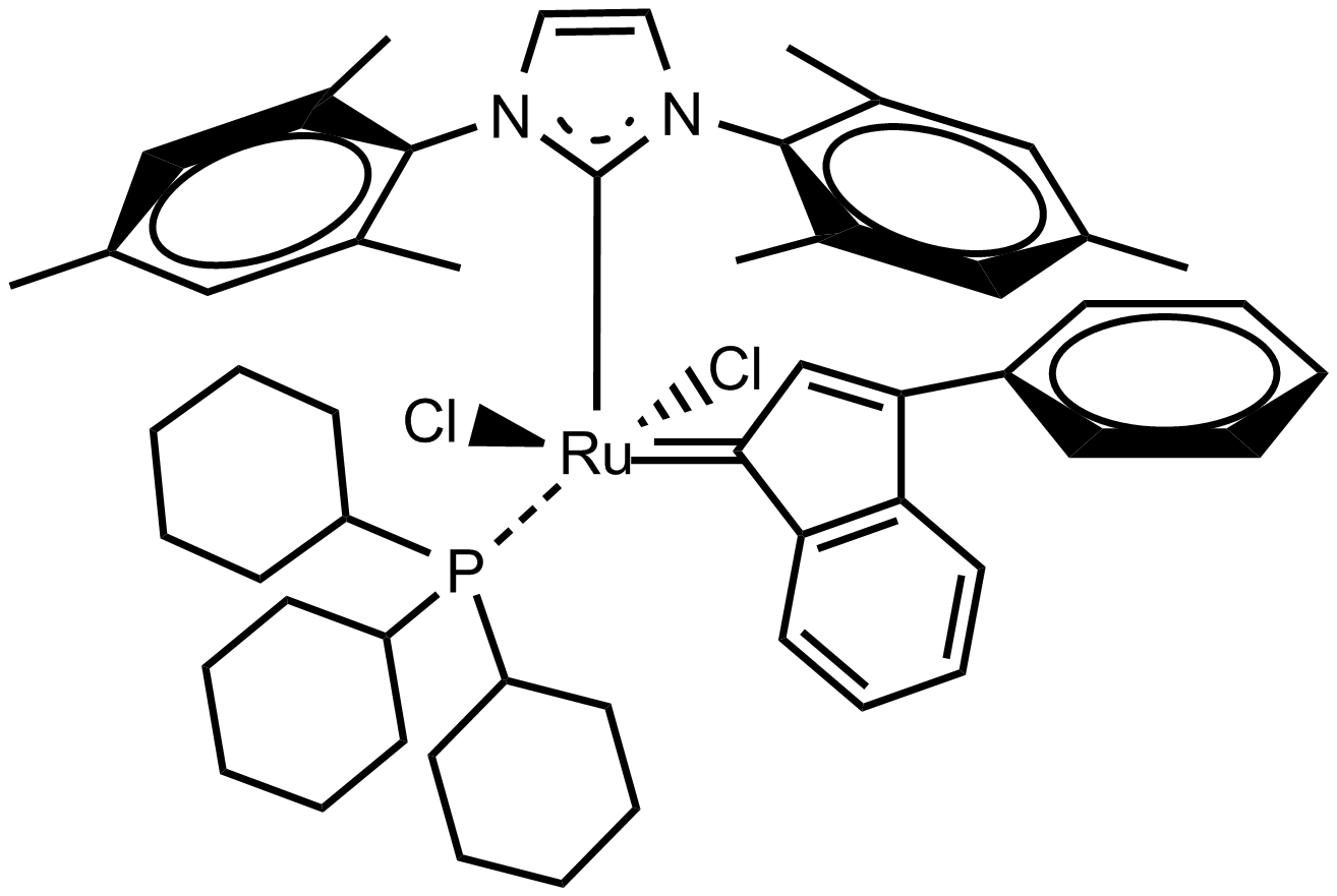 三环己基磷并[1,3-双(2,4,6-三甲基苯基)咪唑-2-基][3-苯基-1H-茚-1-YLIDENE]二氯化钌