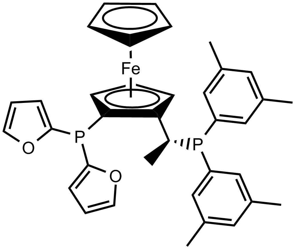 (S)-1-[(R)-2-(二-2-呋喃膦基)二茂铁基]乙基双-3,5-二甲苯基膦
