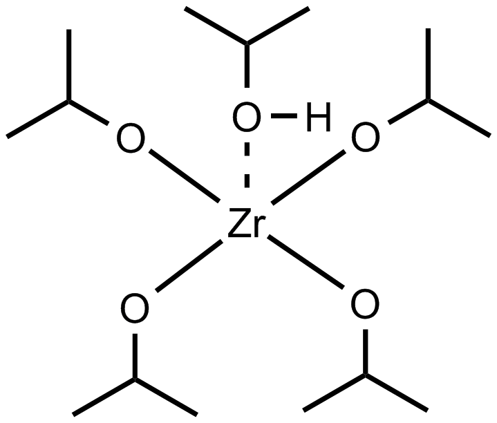 异丙醇锆(Ⅳ)异丙醇络合物
