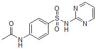 4-(N-乙酰氨基苯磺酰)氨-2-基嘧啶