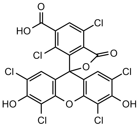 2',4',5',7',4,7-六氯-5（6）-羧基荧光素（HEX)