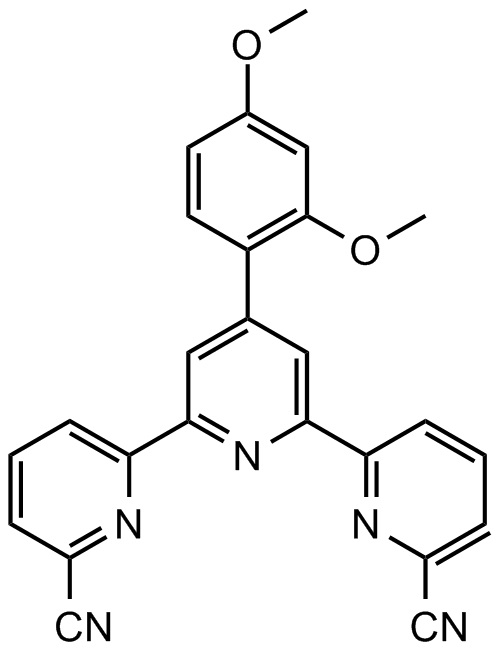 4'-(2,4-二甲氧基苯基)-2,2':6',2''-三联吡啶-6,6''-二甲腈