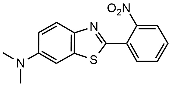 6-二甲氨基-2-(2'-硝基苯基)-1,3-苯并噻唑