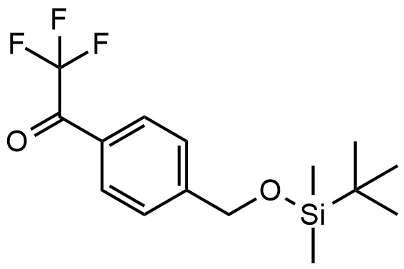 3-(4-(叔丁基二甲基硅氧甲基)-2,2,2-三氟苯丙酮