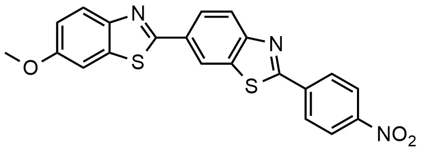 4-[(6-甲氧基苯并噻唑-2-基)-苯并噻唑-2-基)硝基苯
