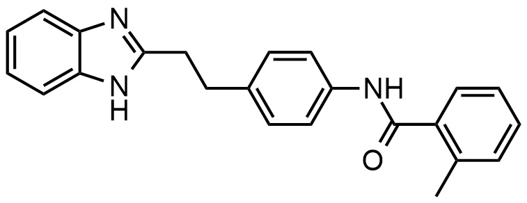N-[4-[2-(1H-苯并咪唑-2-基)乙基]苯基]-2-甲基苯甲酰胺