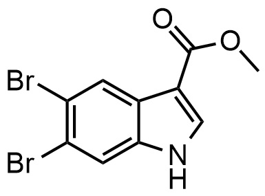 5,6-二溴-1H-吲哚-3-羧酸甲酯