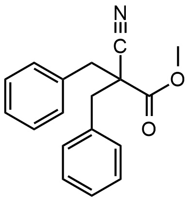 2-苄基-2-氰基-3-苯基丙酸甲酯