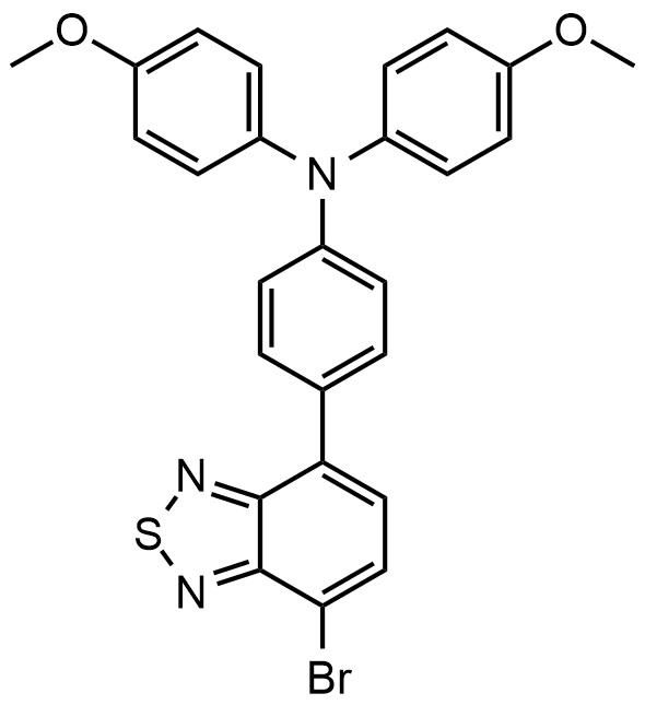 4-(7-溴苯并[c] [1,2,5]噻二唑-4-基)-N,N-双(4-甲氧基苯基)苯胺