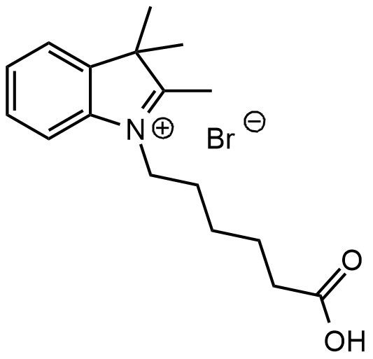 1-(5-羧基戊基)-2,3,3-三甲基-3H-吲哚-1-鎓溴化物