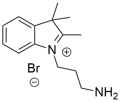 1-(3-氨丙基)-2,3,3-三甲基-3H-吲哚-1-鎓 溴化物