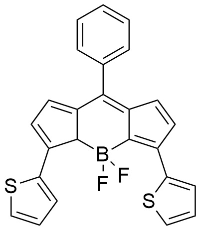 3,5-二(噻吩-2-基)-8-苯基-BODIPY