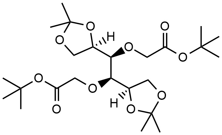 [(1R,2R)-2-叔丁氧碳基甲氧基-1,2-双-((R)-2,2-二甲基-[1,3]二氧五环-4-基)-乙氧基]-乙酸叔丁酯