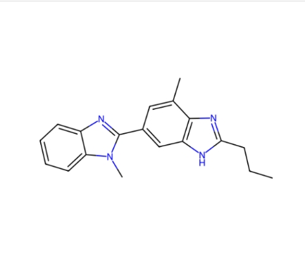 2-正丙基-4-甲基-6-(1`-甲基苯并咪唑-2-基)苯并咪唑