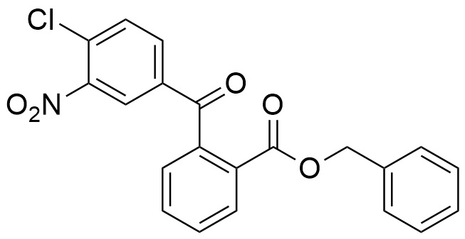 2-(4-氯-3-硝基苯甲酰)苯甲酸苄酯