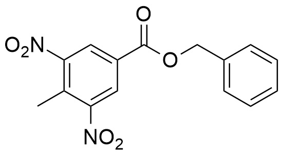 4-甲基-3,5-二硝基苯甲酸苄酯