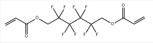 1,6-双(丙烯酰氧基)-2,2,3,3,4,4,5,5-八氟己烷 (含稳定剂4-羟基-TEMPO)