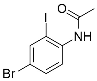 2-碘-4-溴苯基乙酰胺